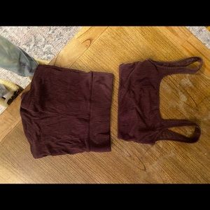 ABERCROMBIE LOUNGE LINE SET BROWN